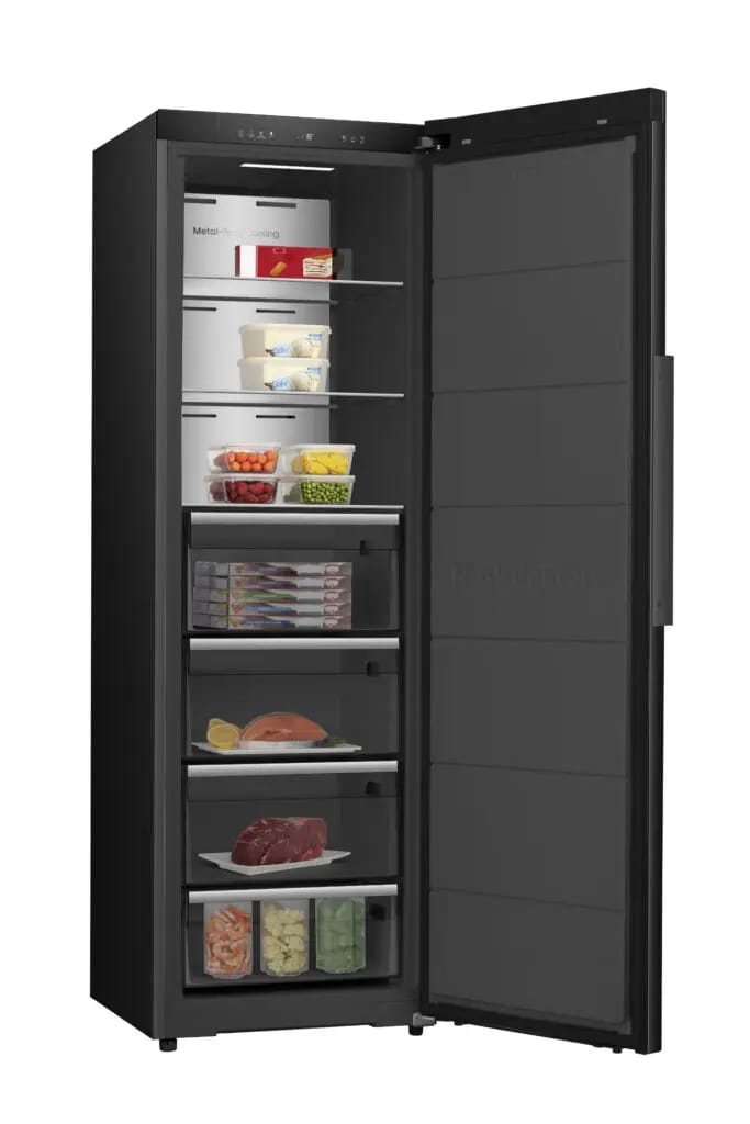 CONGELATEUR/REFRIGERATEUR HISENSE VERTICAL COMBINE 4TIROIRS NOFROST NOIR FT5K310GSFC Vente achat Dakar Sénégal