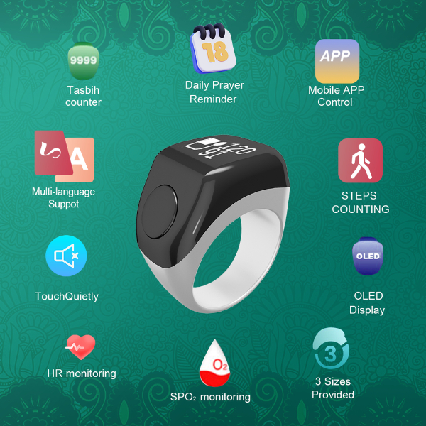Zikr Smart Ring (F3)- Vente achat Dakar Sénégal