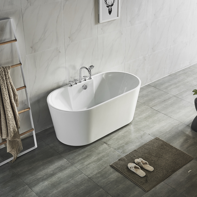 Baignoire YJ1019A en acrylique-coloris blanc vente en ligne Dakar Sénégal