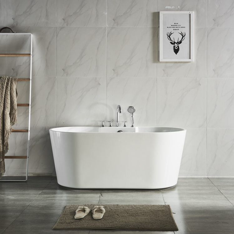 Baignoire YJ1019A en acrylique-coloris blanc vente en ligne Dakar Sénégal