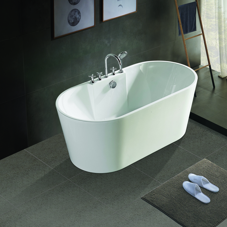 Baignoire YJ1019A en acrylique-coloris blanc vente en ligne Dakar Sénégal