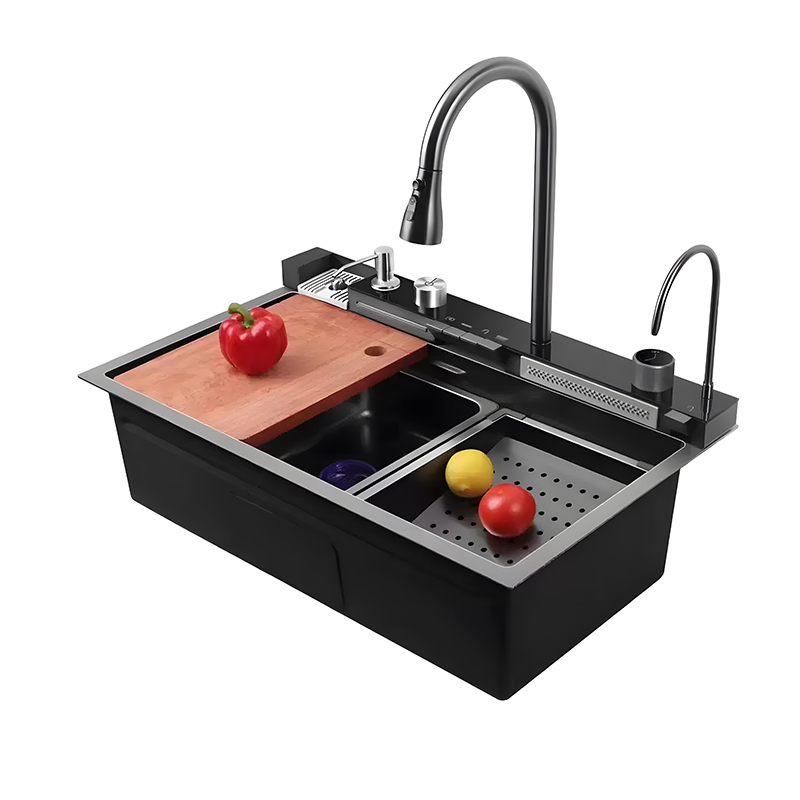 Vente et achat Dakar Sénégal Evier de cuisine 8046B en acier inoxydable 304-coloris noir