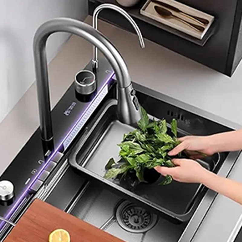 Vente et achat Dakar Sénégal Evier de cuisine 8046B en acier inoxydable 304-coloris noir