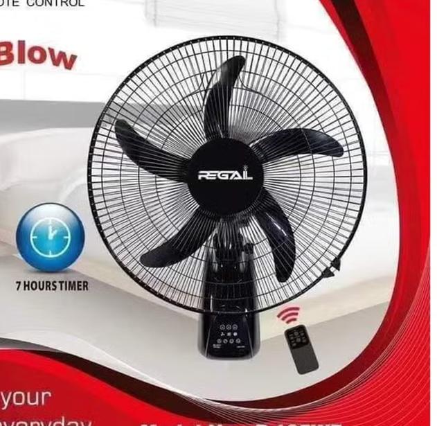 VENTILATEUR REGAL 18" MURAL AVEC COMMANDE R185WF Vente achat Dakar Sénégal