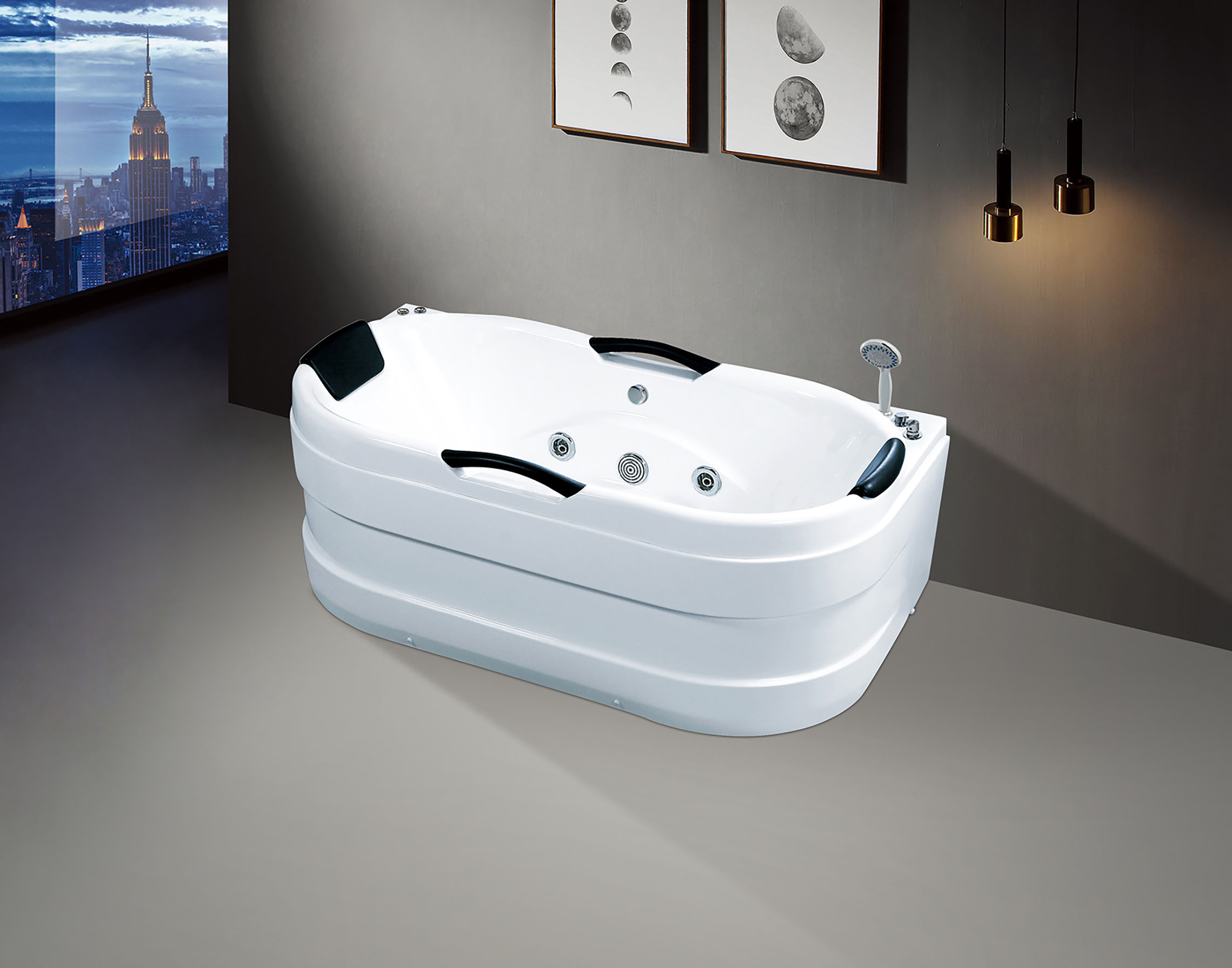 jacuzzi KB-619 en acrylique-coloris blanc vente en ligne dakar senegal