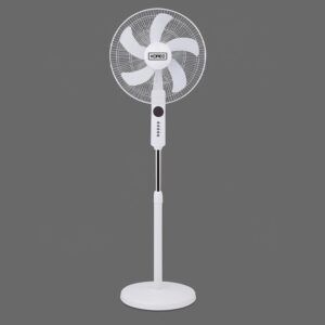 VENTILATEUR KOREQ 18" SUR PIED AVEC COMMANDE BLANC FS45A790 Vente achat Dakar Sénégal